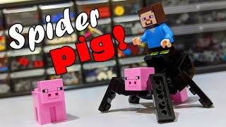 The weirdest Minecraft Mutant! Spider Pig Minecraft Mondays S1 Ep 10