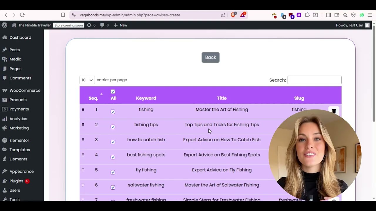 OwlSEO – Creation Screen Tutorial | Create SEO Content in Seconds