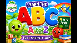 Learn Abcs With Little Sprout Abc Song For Kids Alphabet A To Z