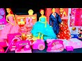 9:54minutes satisfying with unboxing luxury kitchen set&amp; princess furniture sets toys review l ASMR