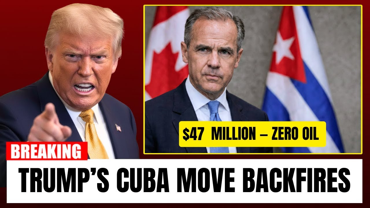 Trump Cuts Off Cuba’s Oil — Canada Intervenes Immediately