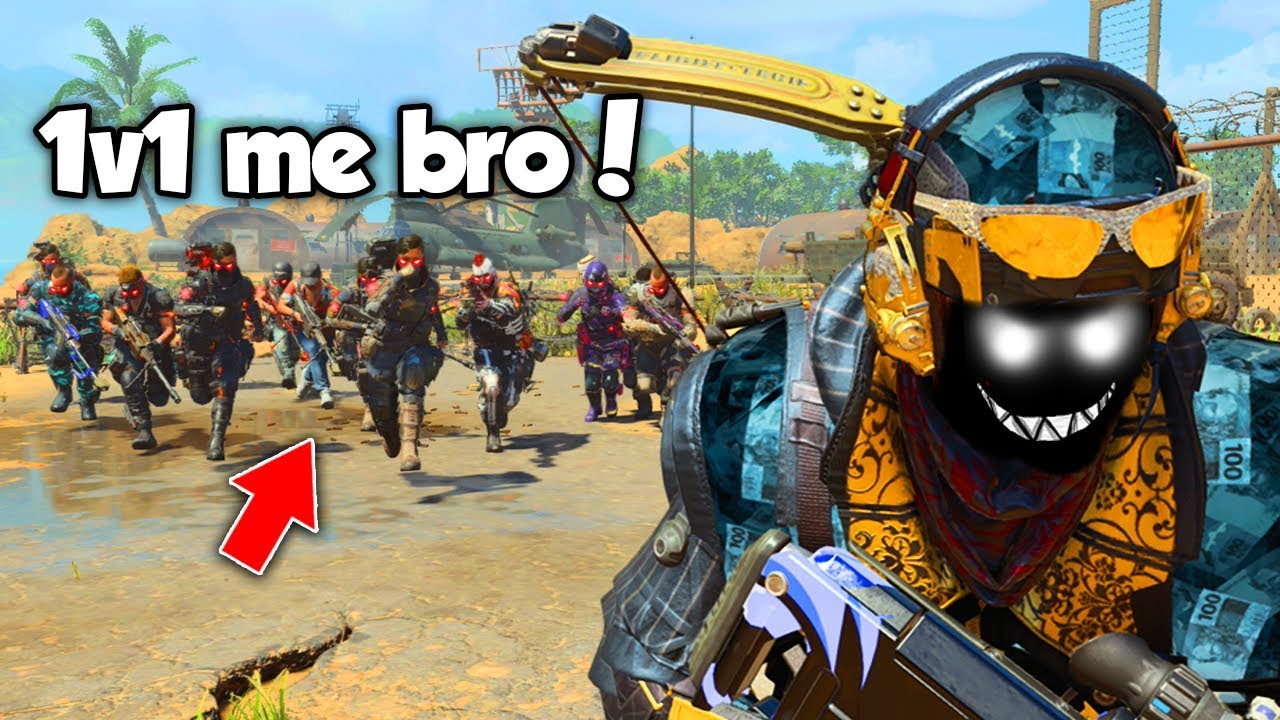 1v1 Me Bro.. 😂 (Black Ops 4 Funny Moments & Reactions)