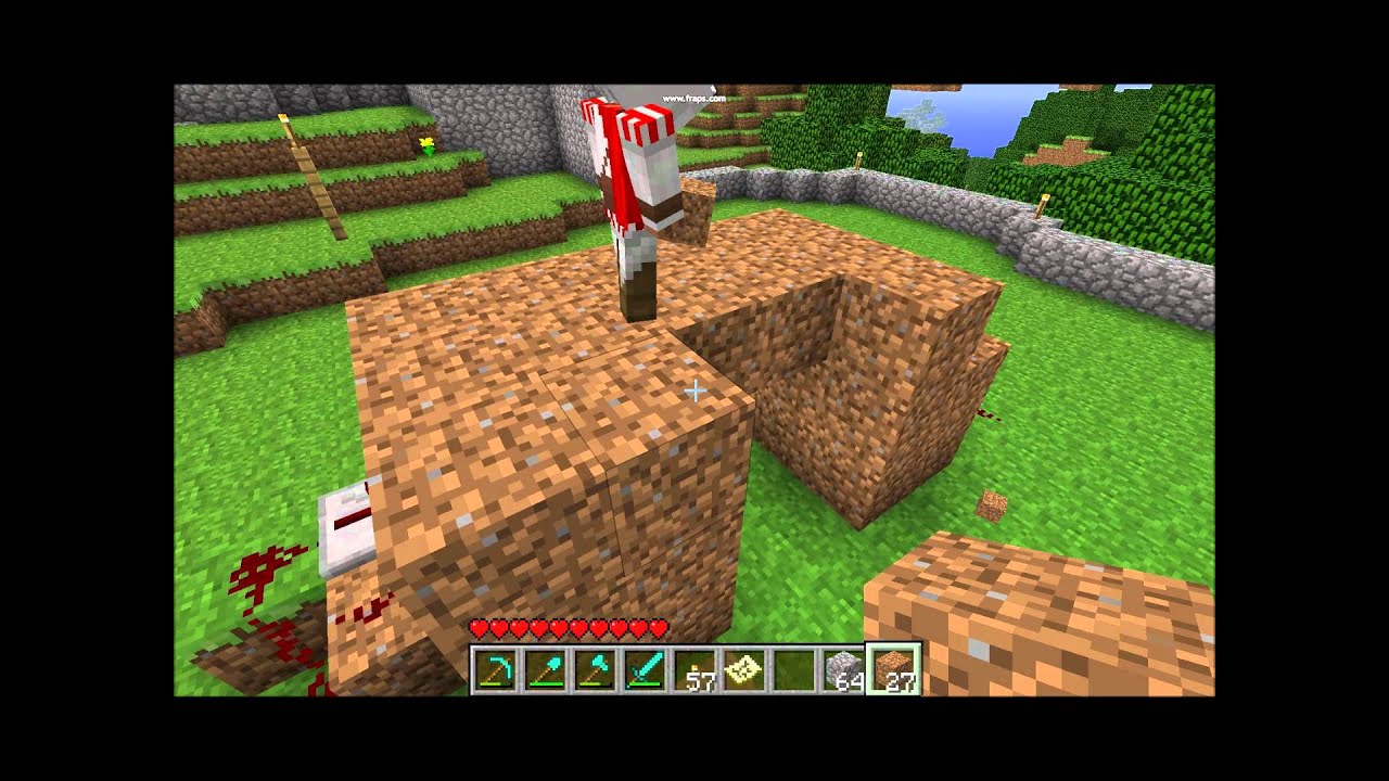 Minecraft 1.7 Secret Piston Door Tutorial