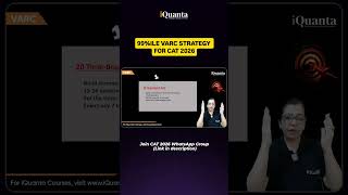 CAT VARC Strategy For 99%ile | By Shabana Maam