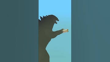 Godzilla likes Sandvich (YouTube Shorts Stick Nodes Godzilla Animation)