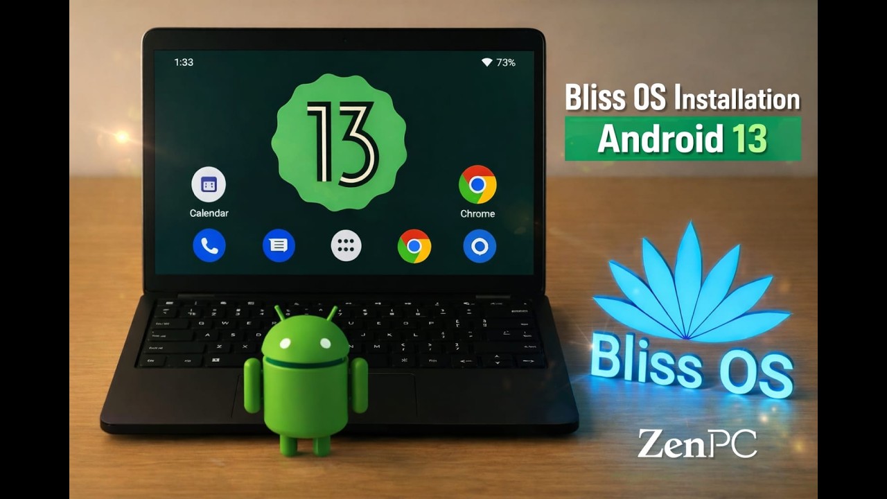 INSTALLING BLISS OS 16 ON MY SYSTEM (Android 13)