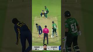 Abdul Samad finds the fence twice in a row #PAKvSL #T20ISeries M9P1H