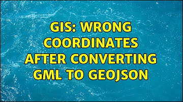 GIS: Wrong coordinates after converting GML to GeoJSON (2 Solutions!!)
