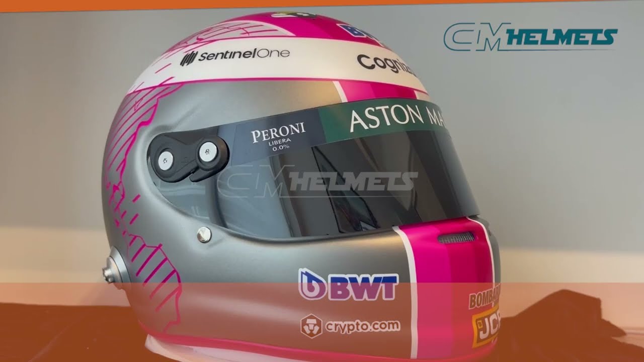 SEBASTIAN VETTEL 2021 AUSTRIAN GP F1 REPLICA HELMET FULL SIZE