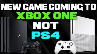 New Game Coming To Xbox One But NOT PS4! Sony Fans Don't Seem Happy About It!