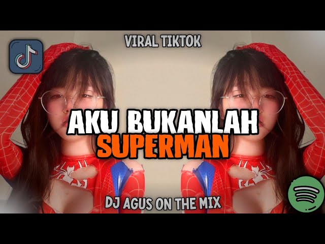 DJ AKU BUKANLAH SUPERMAN SOUND VIRAL TIKTOK class=