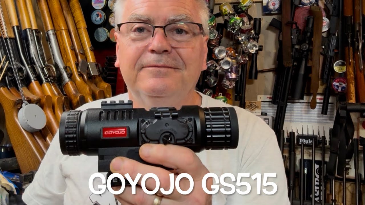Goyojo GS515 digital night vision rifle scope unboxing & first