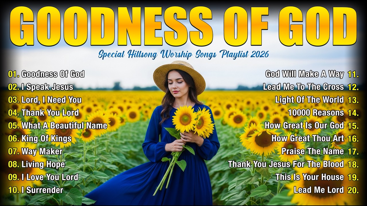 Hillsong Worship Best Praise Songs Collection 2026 :Here I Am To Worship ,Open The Eyes Of My Heart