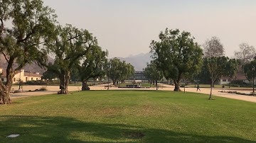 CSUCI smokey morning of Dec 5, 2017