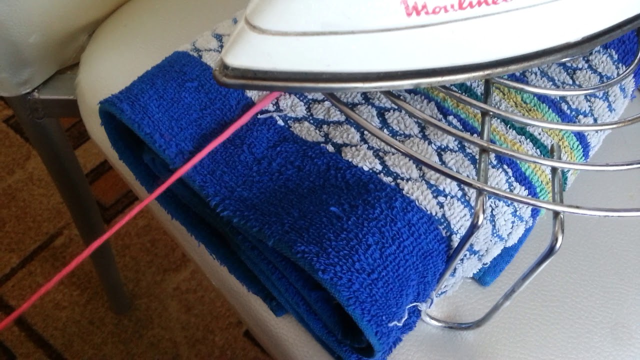 Как выпрямить б/у пряжу. (1) - YouTube