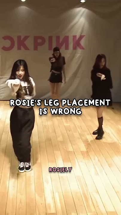 BLACKPINK MISTAKES IN DANCE PRACTICE VIDEOS