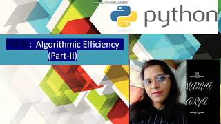 Algorithmic Efficiency (Part-II)