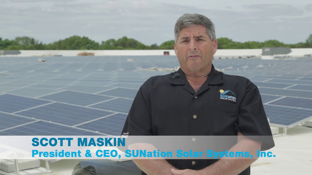 SUNation Solar & Perfume Center of America | Long Island Commercial Solar Installation