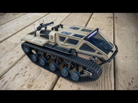 JJRC C8812 Ripsaw EV3-F4: Yard Run! - YouTube