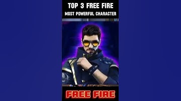 Top 3 Character 😱 para-SAMSUNGA3,A5,A6,A7,J2,J5,J7,S5,S6,S7,S9,A10,A20,A30 #shorts #freefire