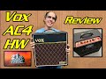 Review Vox Ac4 Handwired 2025 con una Stratocaster SRV Signature con Texas Special.