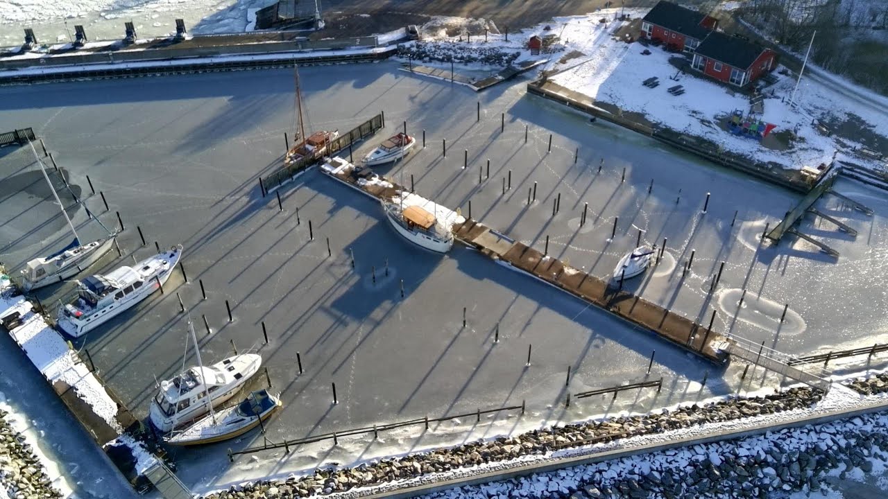Vinterflyvning - Sundsøre Lystbådehavn