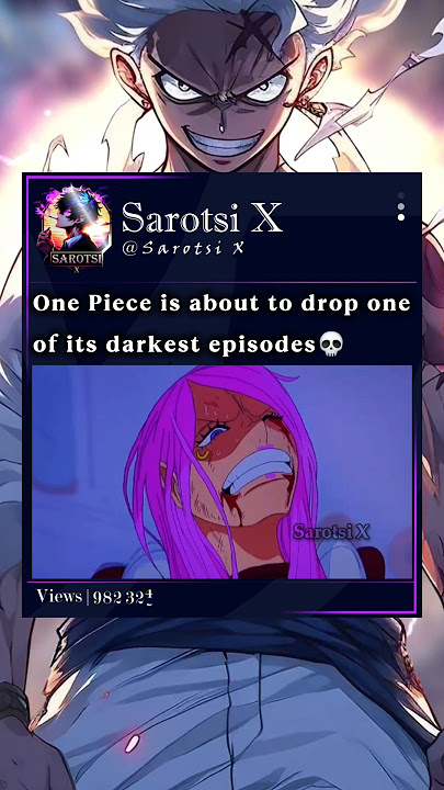 One Piece is about to drop one of its darkest episodes #gorosei #saruru #kuma #boney #onepiece