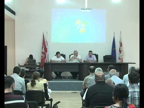 გოგი მეშველიანმა საკრებულოს სხდომაზე ერთწლიანი მუშობის ანგარიში წარადგინა