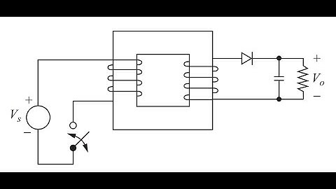 Flyback Converter - Design (Continuous Current Mode & Desired Ripple Factor) and Simulate (Simulink)