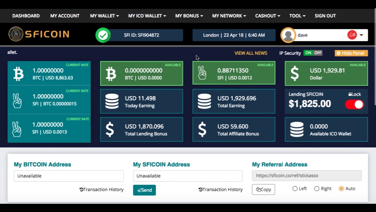 HELP!!!!-DOES ANYONE KNOW HOW TO CASH OUT OF SFI COIN??? - YouTube