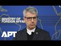 Iran FM Spokesperson Esmail Baghaei Says No Deal Is Imminent In Ongoing Talks | APT