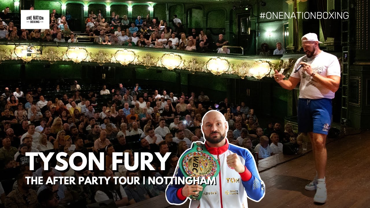 Tyson Fury Visits Nottingham | The After Party Tour #TysonFury #OneNationBoxing