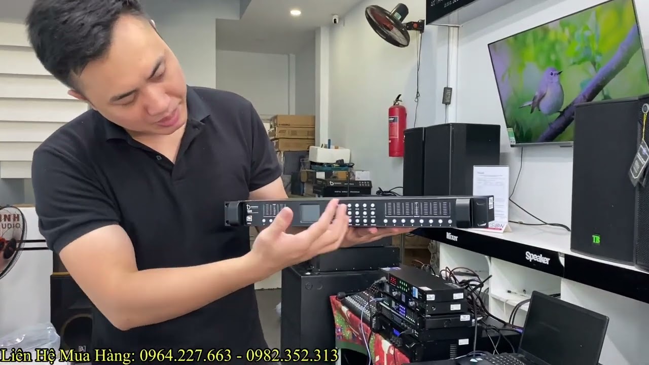 Crossover Số Chuyên Nghiệp - DB Acoustic CD48 | Setup Dễ Dàng – Hiệu Quả Âm Thanh Rõ Rệt!