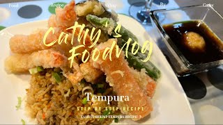 Easiest Shrimp Tempura Recipe Food Vlog | TEMPURA RECIPE | Step by step tutorial