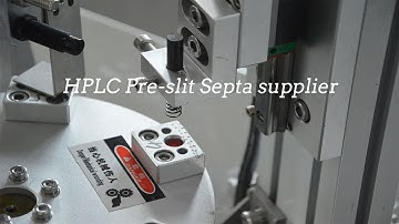 HPLC Sample Vial Pre-slit Septa supplier
