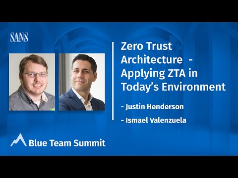 Zero Trust Architecture