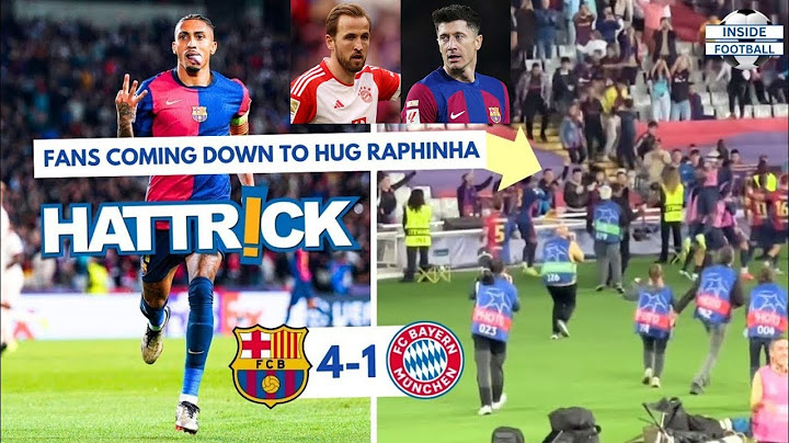 El increíble hat-trick de Raphinha contra el Bayern - El ascenso del Barça