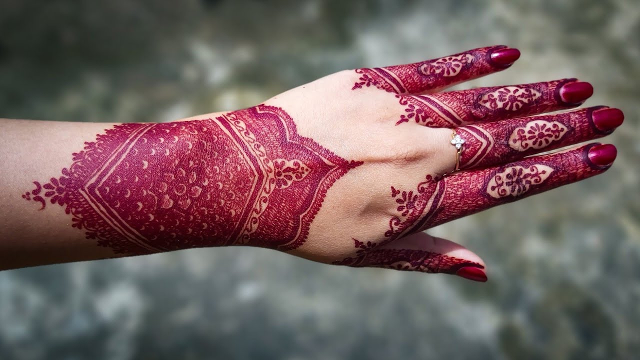 Kashee's style henna design/ Pakistani henna design/ Pakistani mehndi