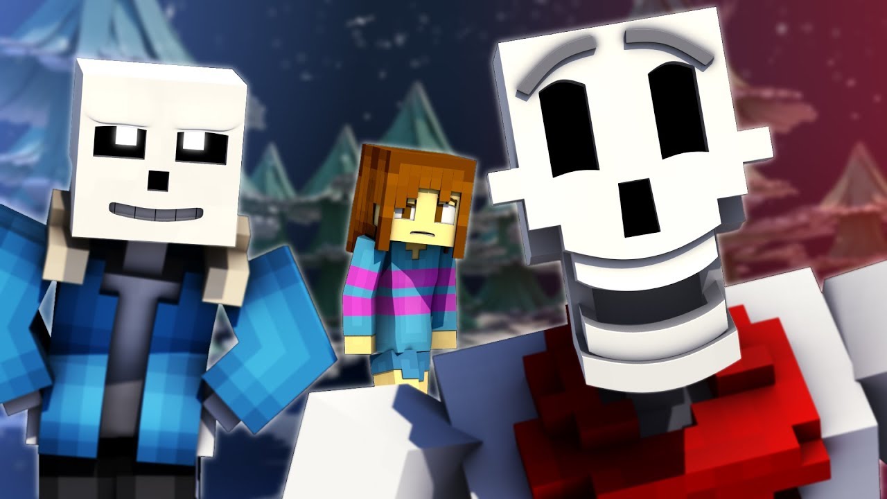 TROLEI O SANS DE UNDERTALE ME TRANSFORMANDO NA SOMBRA DELE no MINECRAFT ! 