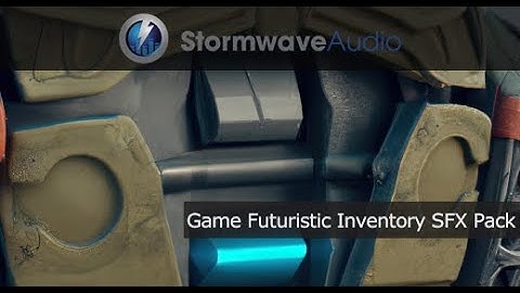 Game Futuristic Inventory SFX Pack (Royalty-Free Sound Effects)