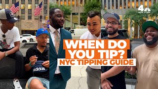 Tip or no tip? Over 65% of U.S. has a negative view on tipping in new study – Here’s what NYC says