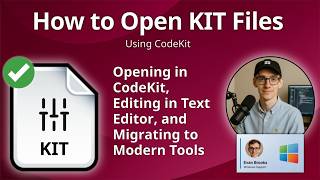 How to Open KIT Files (CodeKit Project)