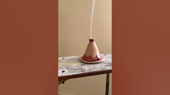 Handmade Incense Burner. Tepee shaped home decor. #ceramic #art #incense #