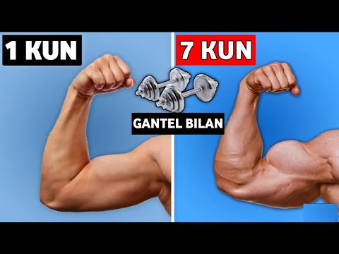 GANTEL BILAN MUKAMMAL BICEPS VA TRICEPS GA ISHLASH UY SHAROTITIDA | Bilak chiqarish usullar