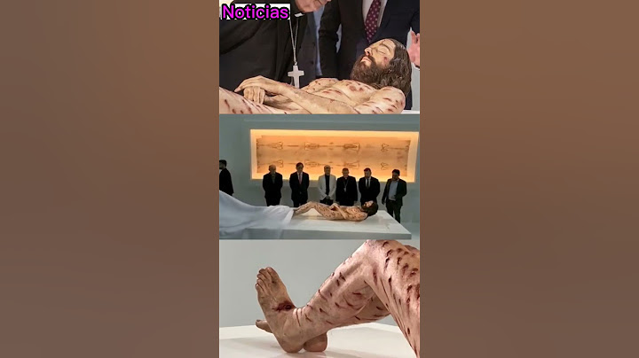 Así es el Cuerpo Real De  Jesucristo