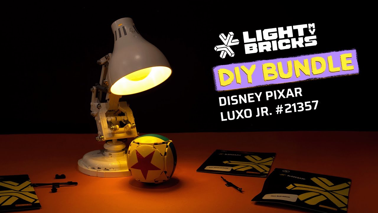 DIY Light Bundle for LEGO® Disney Pixar Luxo Jr. #21357 - YouTube