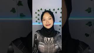 spiderman hitam 😍 #hijab #tobrut #spiderman