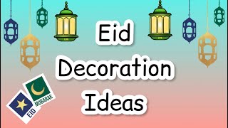 Eid decoration ideas?? eidmubarak eiduladha diy shorts short viral trending decoration