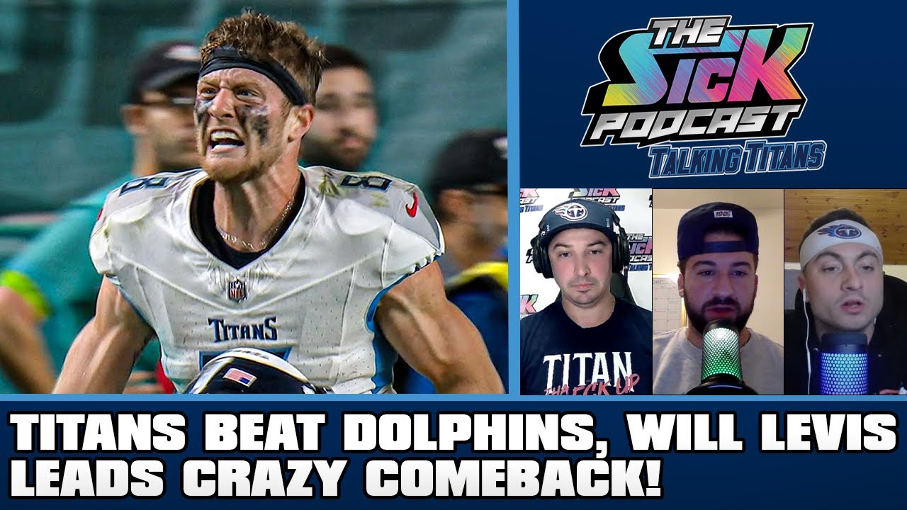 Titans Beat Dolphins, Will Levis Leads CRAZY Comeback! Titans Post