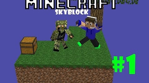 Minecraft Minetime Skyblock Ep1 The Late Entry of randomguy61
